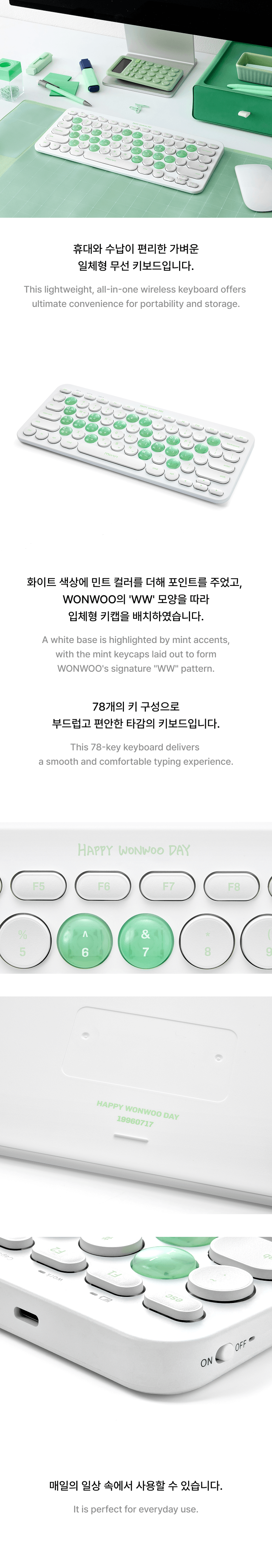 HAPPY WONWOO DAY [KEYBOARD] 1 detail