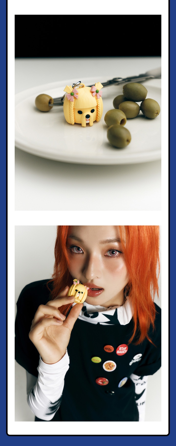 Spaghetti Keyring 2 detail