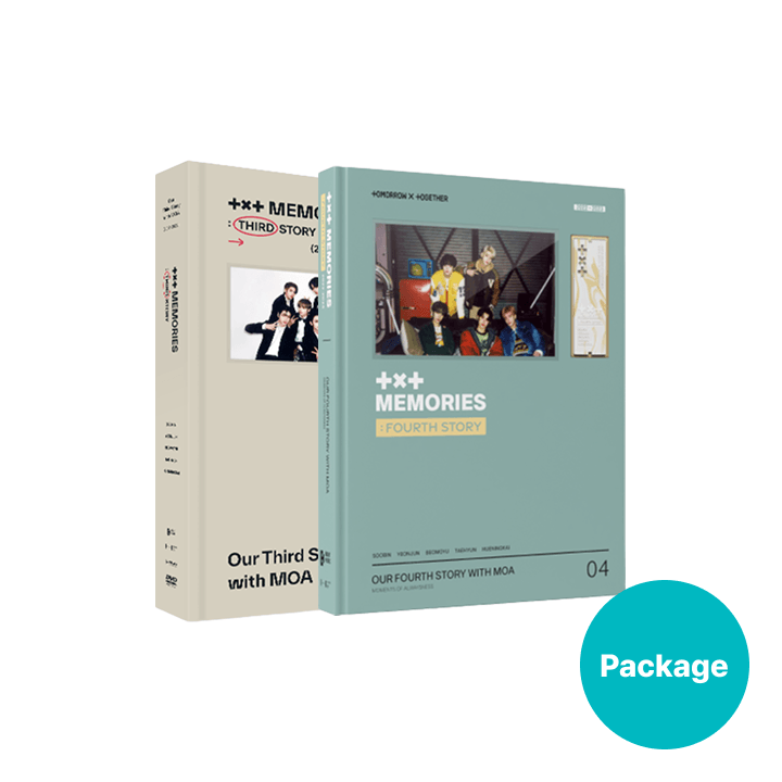 TOMORROW X TOGETHER MEMORIES : THIRD & FOURTH STORY PACAKGE