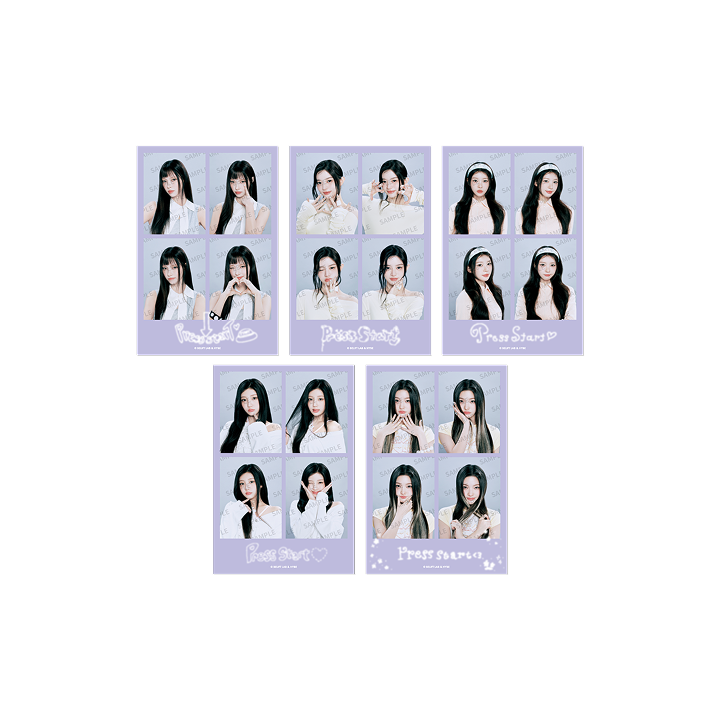 4-Cut Photo Set