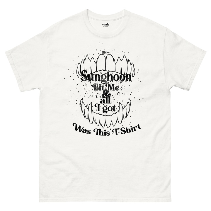 [SUNGHOON] Bit Me S/S Tee (White)