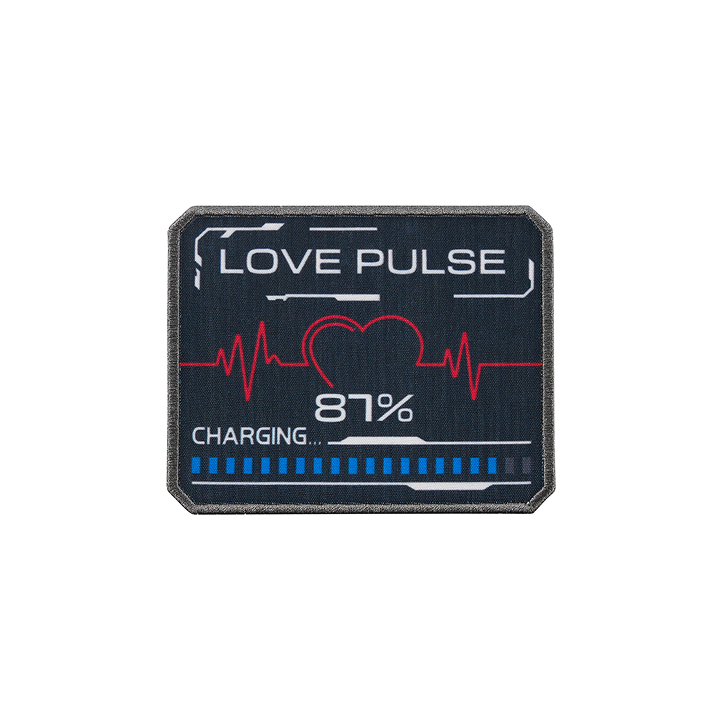 [PULSE ON IN JAPAN]ワッペンステッカー（LOVE PULSE）