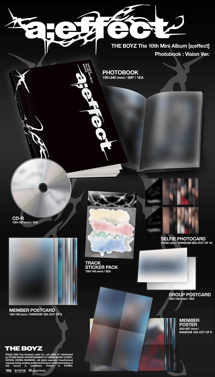 The 10th Mini Album [a;effect] Vision Ver. 0 detail