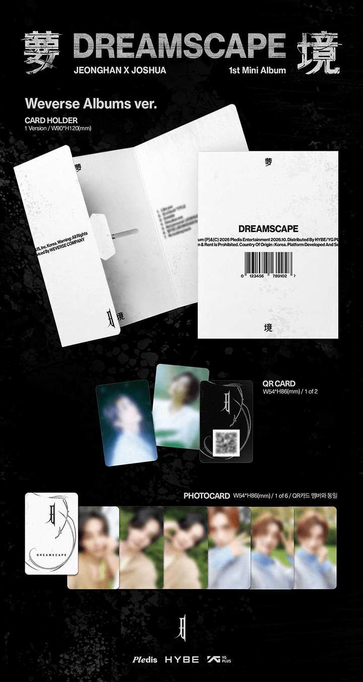 JxJ 1st Mini Album ‘DREAMSCAPE’ Weverse Albums ver. 1 detail