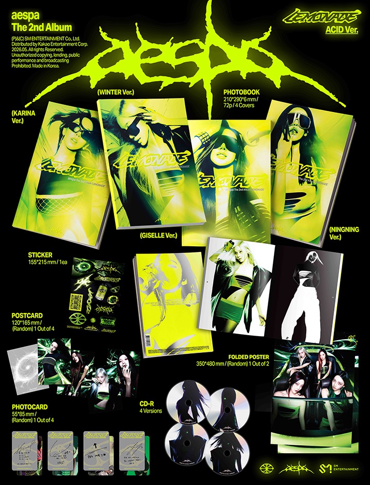 The 2nd Album [LEMONADE] (ACID Ver.) (Random) 1 detail