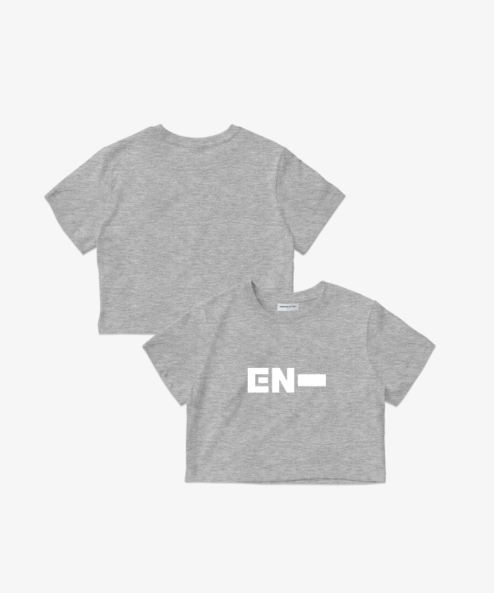 Weverse Con Festival | [ENHYPEN] Crop S/S T-Shirt (M.Grey)