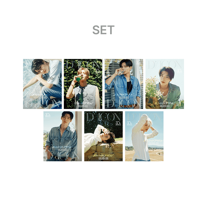 [Instant Photocard Ver.] DICON VOLUME N°30 ENHYPEN GOLDEN AGE (SET)