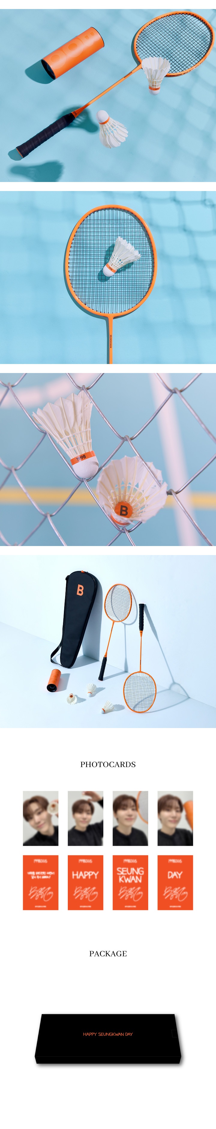 HAPPY SEUNGKWAN DAY [BADMINTON SET] 5 detail