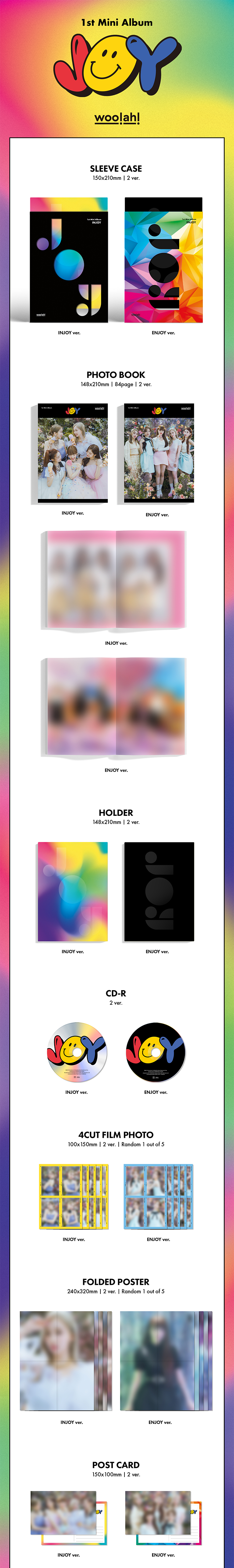 1st Mini Album 'JOY' (Random) 0 detail