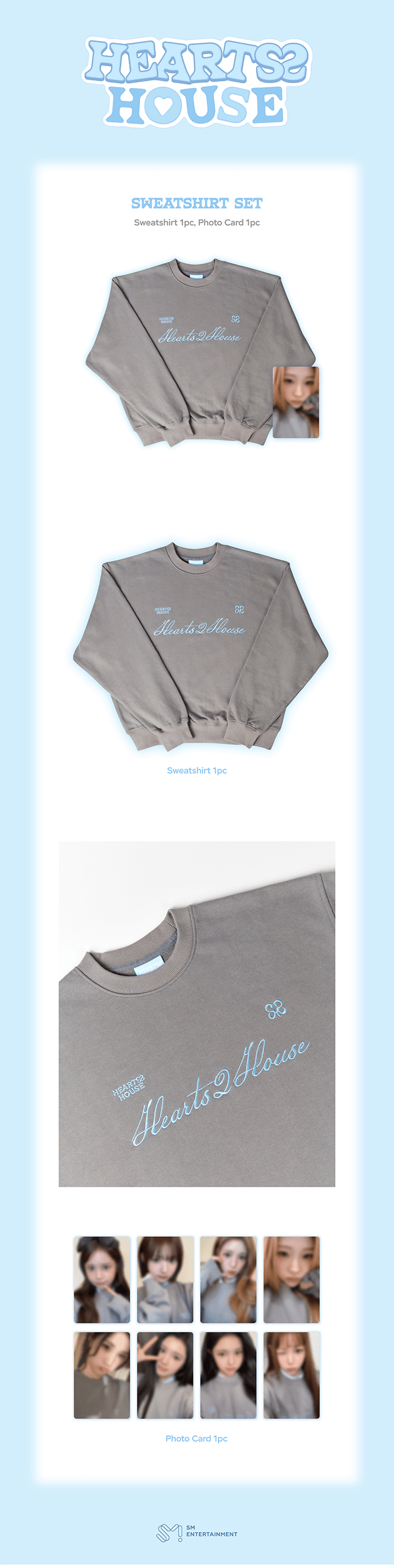 Hearts2Hearts | SWEATSHIRT SET