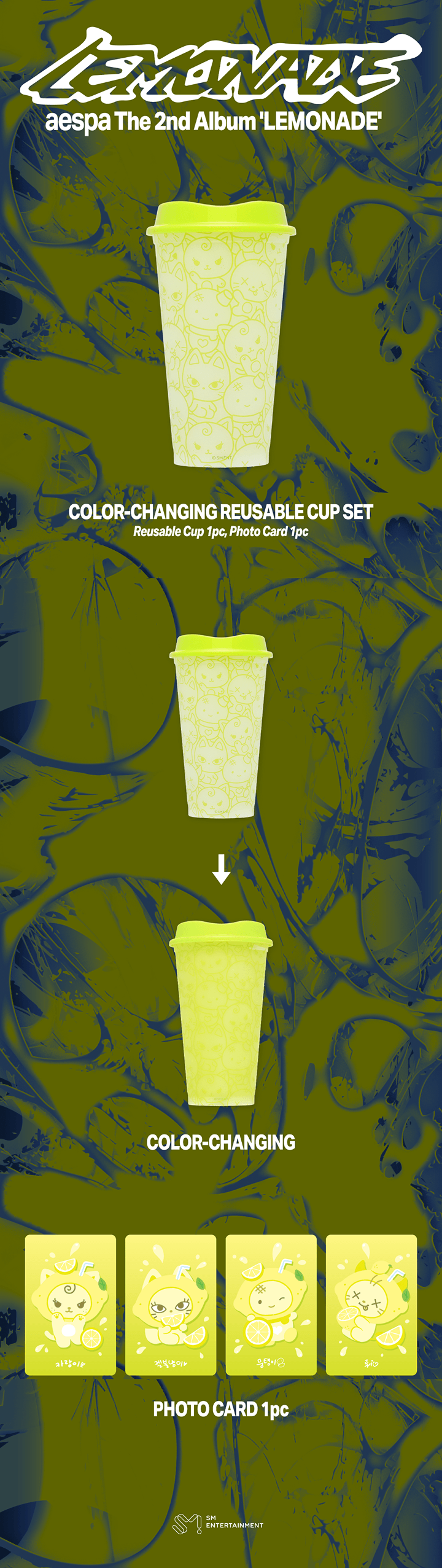 COLOR-CHANGING REUSABLE CUP SET 1 detail
