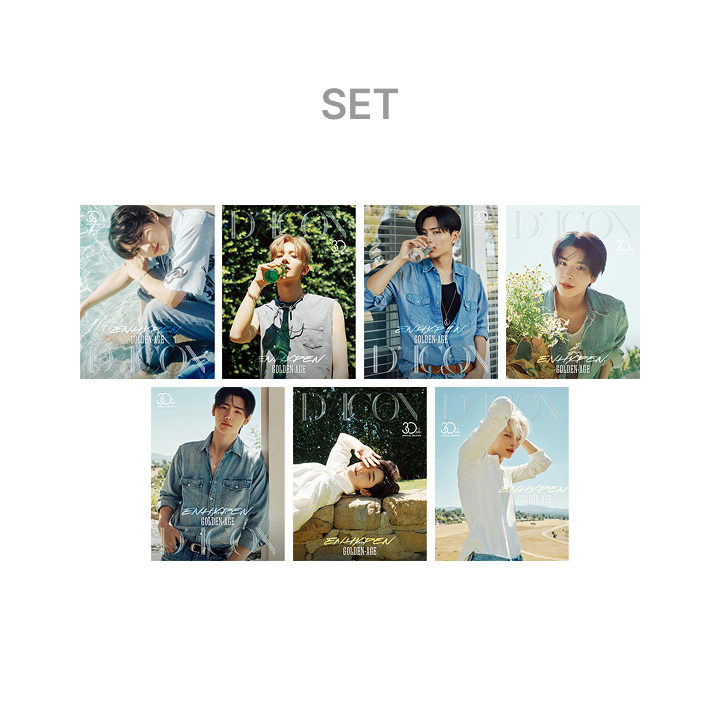 ENHYPEN | [Photocard Ver.] DICON VOLUME N°30 ENHYPEN GOLDEN AGE (SET)