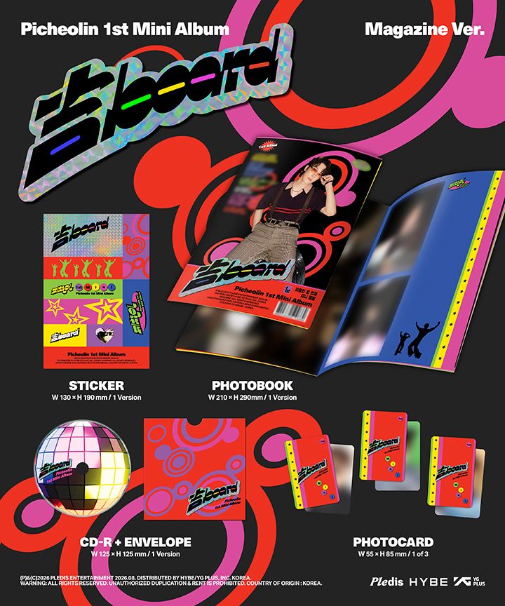 Picheolin 1st Mini Album '吉BOARD(Gilboard)' Magazine Ver. 0 detail