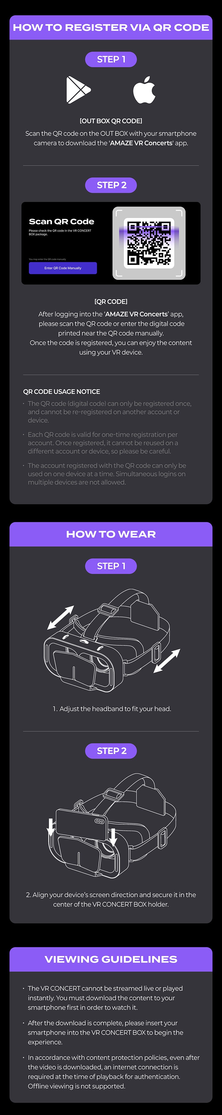 [VR Concert Box] HEART ATTACK Package 1 detail