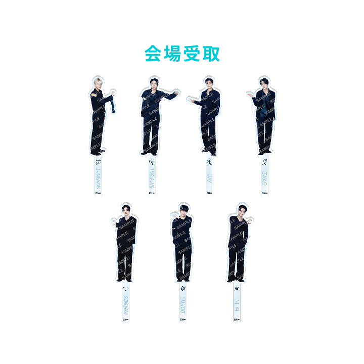 【コンプ】ENHYPEN スタジアム公式グッズ フォトプロップス ENHYPEN | [WALK THE LINE IN JP -SUMMER EDITION-] PHOTO PROPS