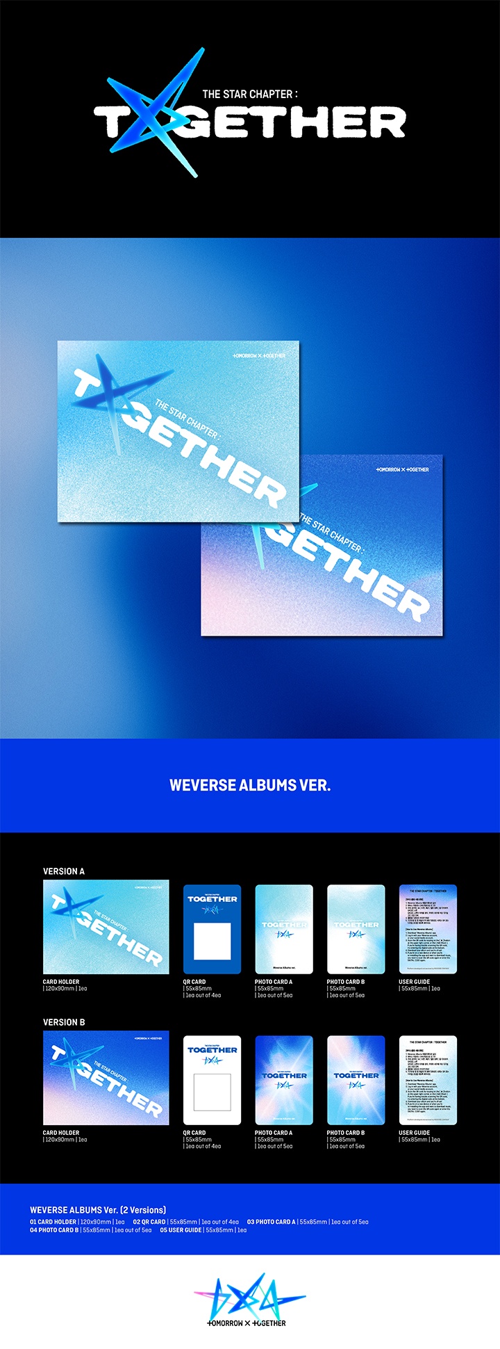 'The Star Chapter: TOGETHER' (Weverse Albums ver.)(Random) 0 detail