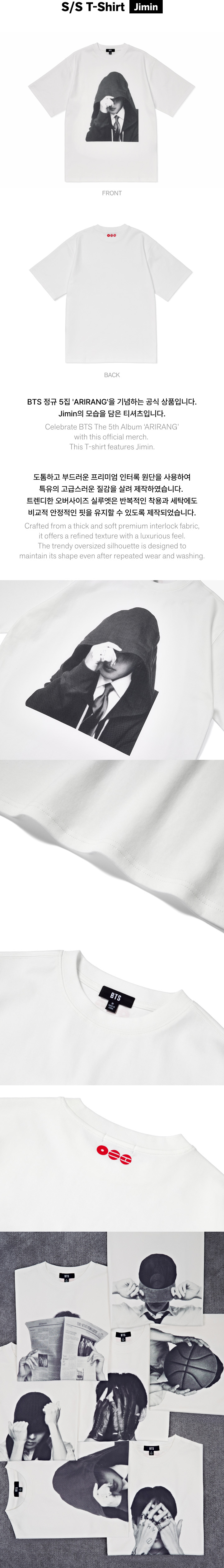 新品未使用　TEAM BTS Tシャツ　JIMIN Mサイズ　ジミン　公式 新品未使用 JIMIN ジミン BTS team BTS Tシャツ 002 XLサイズ｜Yahoo
