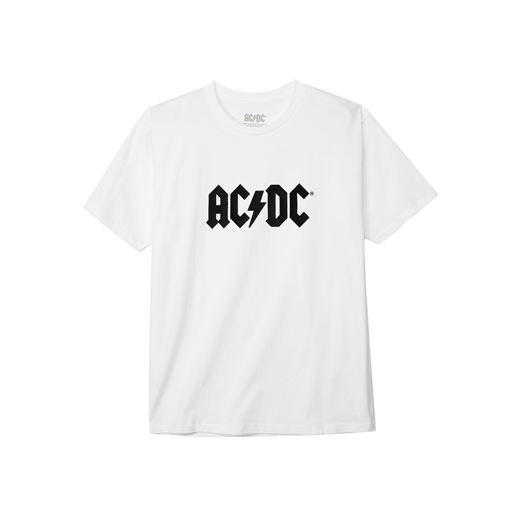More Artist | AC/DC Logo T-Shirt All WH