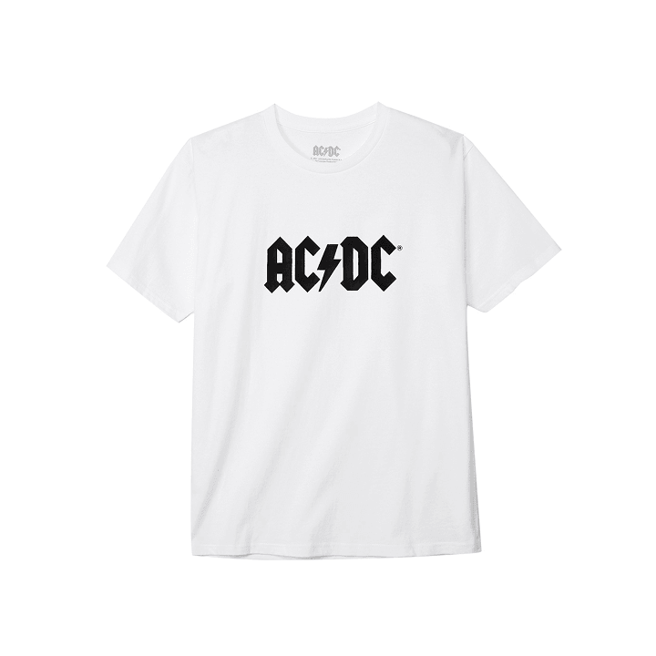 AC/DC Logo T-Shirt All WH