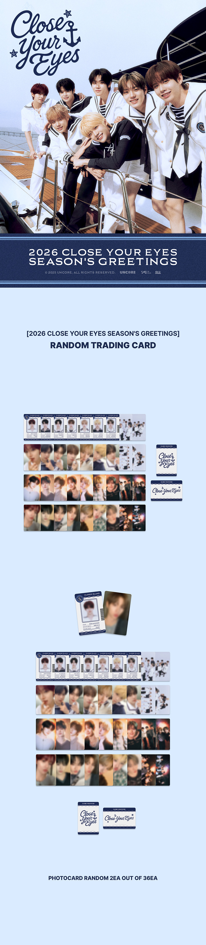 [2026 SEASON'S GREETINGS] RANDOM TRADING CARD 0 detail