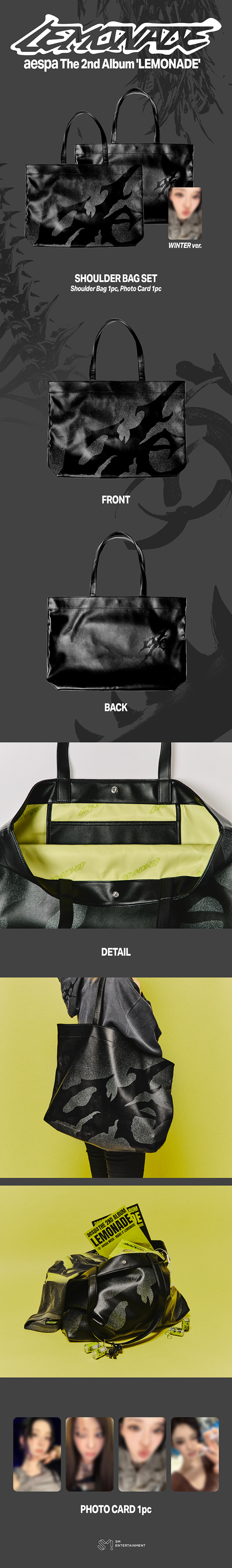 aespa WEEK - MAKE IT LEMONADE Shoulder Bag Set
