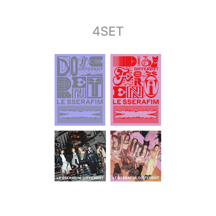 4形態セット[DIFFERENT]