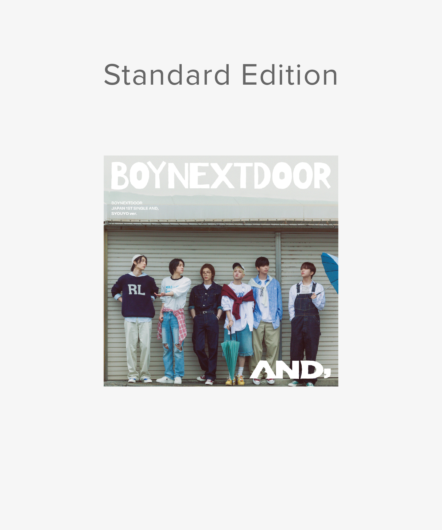 BOYNEXTDOOR | AND,<通常盤>