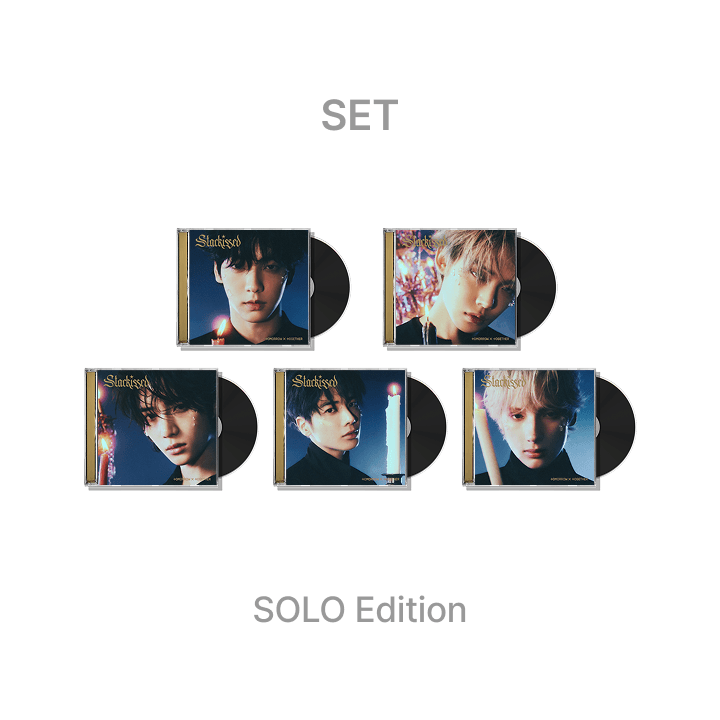 JP 3rd Album 『Starkissed』 MEMBER SOLO Edition 5 SET _0