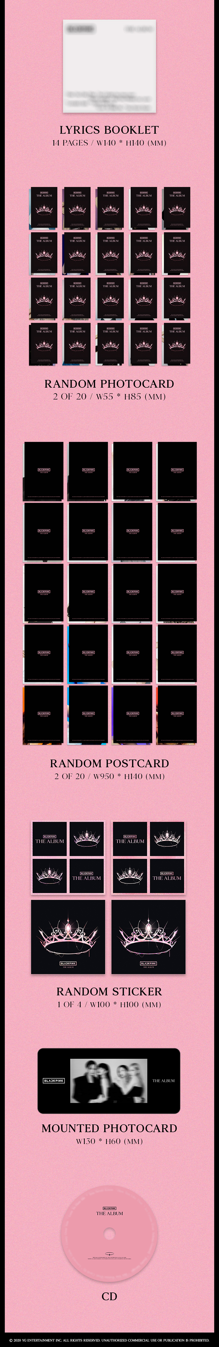 1st FULL ALBUM [THE ALBUM] 3 detail