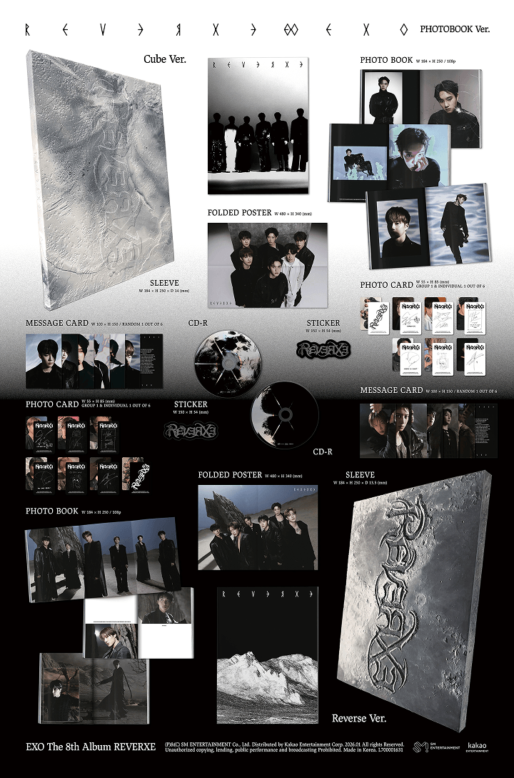 The 8th Album [REVERXE] (PHOTOBOOK Ver.) (Random) 0 detail