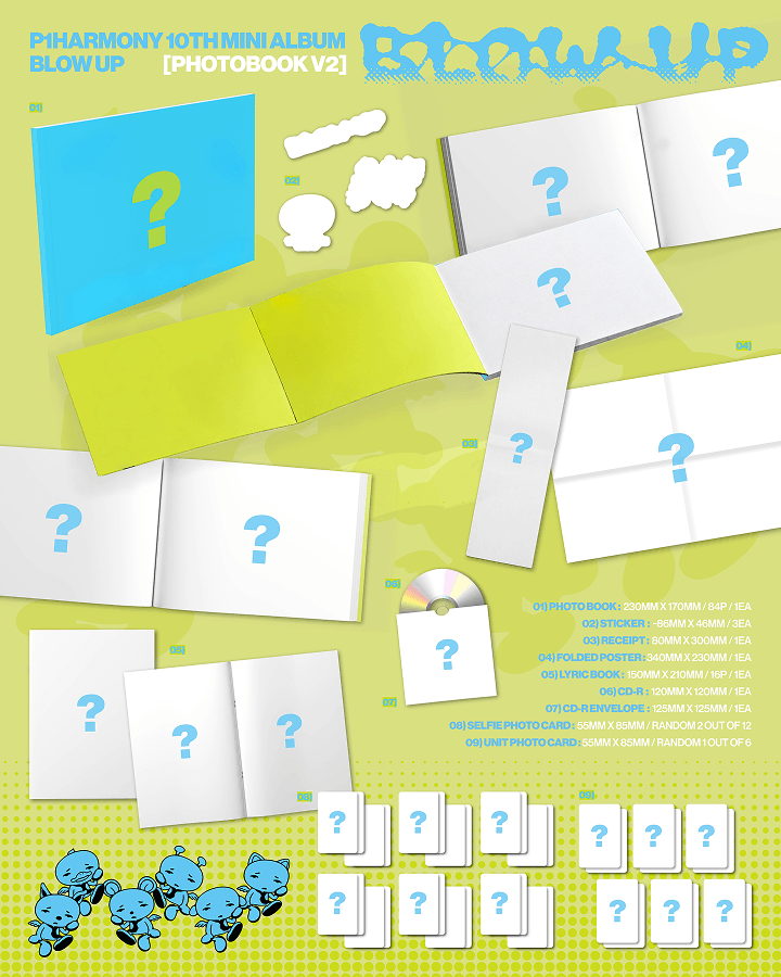 10th Mini Album [BLOW UP] (PhotoBook Ver.) (Random) 1 detail