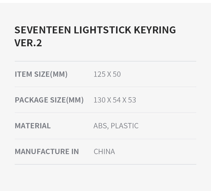 LightStick Keyring Ver.2 1 detail