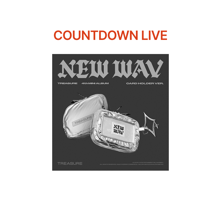 TREASURE | [COUNTDOWN LIVE] 4th MINI ALBUM [NEW WAV] CARD HOLDER VER ...