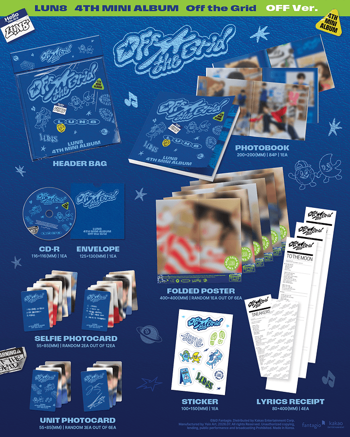 4th Mini Album [Off the Grid] (Random) 2 detail