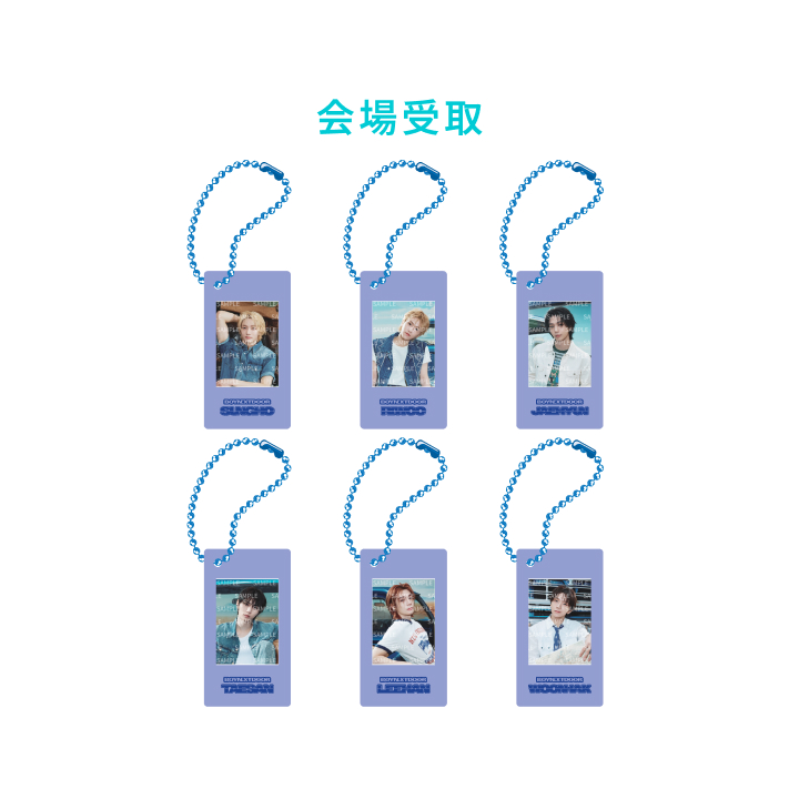 [KNOCK ON Vol.2 IN JAPAN]PHOTO MAGNET KEYRING, listed by the store