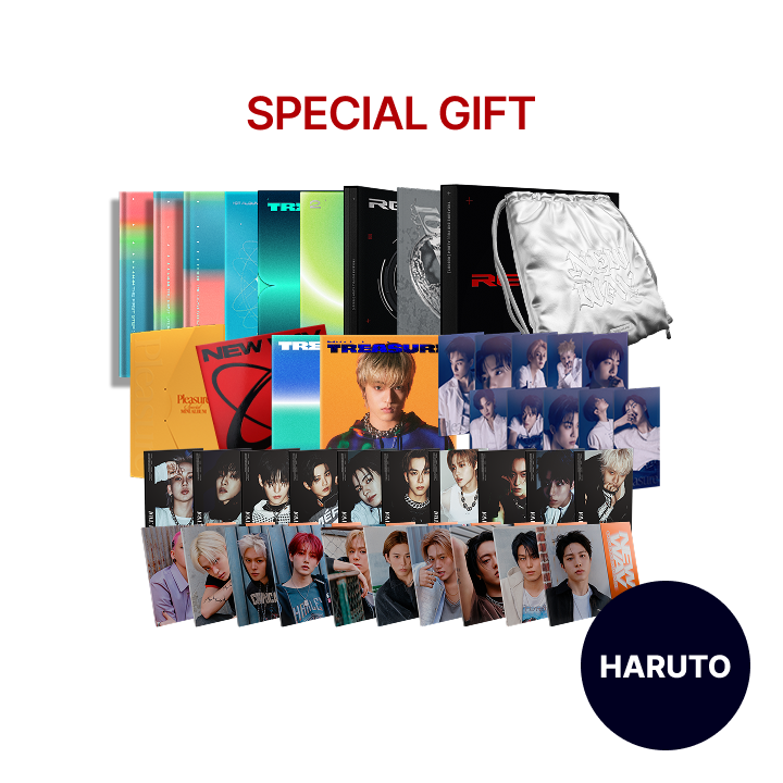[SPECIAL GIFT] TREASURE Discography SET (HARUTO)