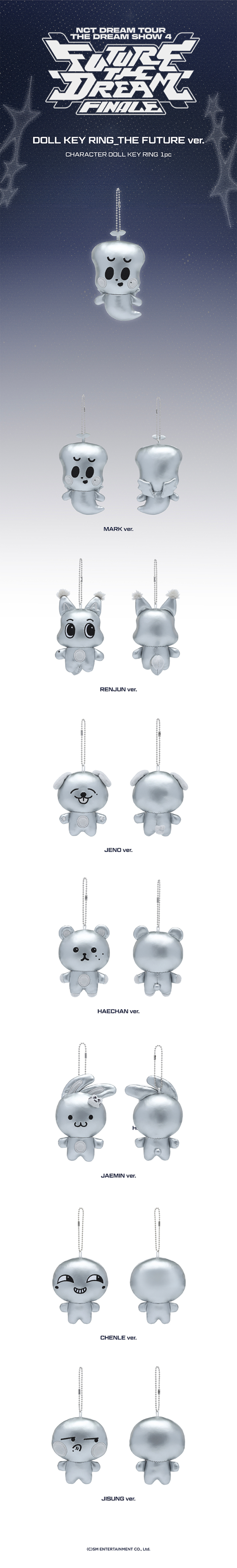 DOLL KEY RING THE FUTURE ver. 0 detail