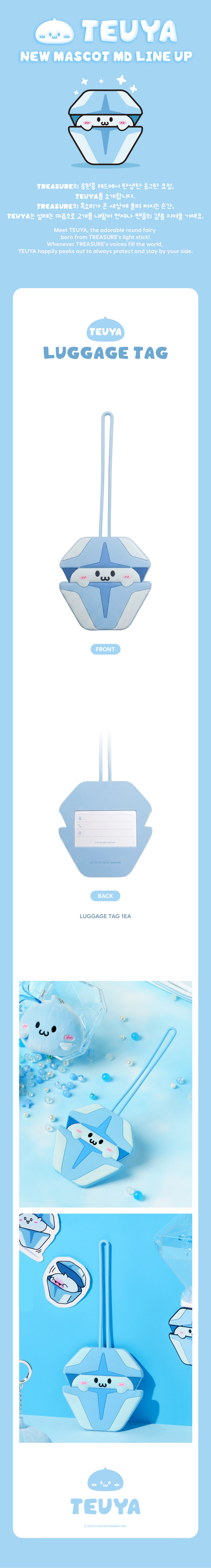 TEUYA [teuya] TREASURE Luggage Tag