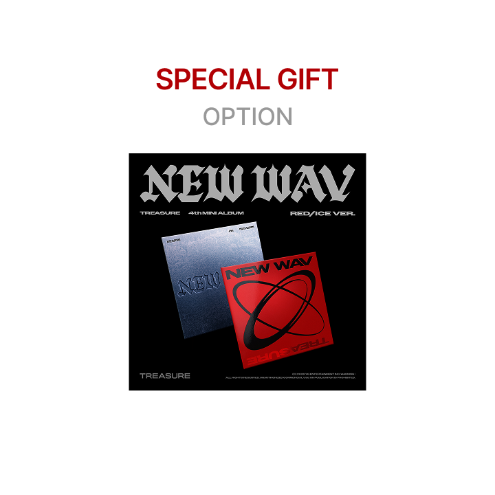 [SPECIAL GIFT] 4th MINI ALBUM [NEW WAV] RED/ICE VER.