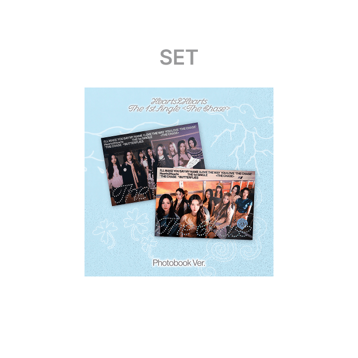 Hearts2Hearts | The 1st Single [The Chase] (Photobook Ver.) (Set)