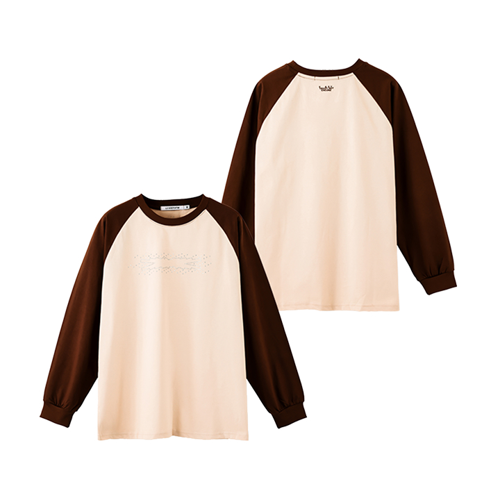 [EASY CRAZY HOT ENCORE IN JAPAN]L/S T-SHIRT (BROWN)