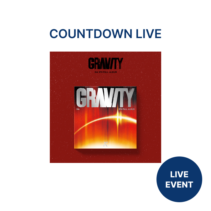 KIM JUN SU | [COUNTDOWN LIVE] 5th FULL ALBUM [GRAVITY] Orbit Ver.