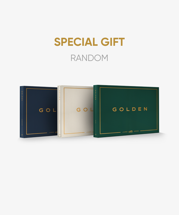 BTS JUNGKOOK Album GOLDEN WEVERSE SHOP EARLYBIRD PRE ORDER