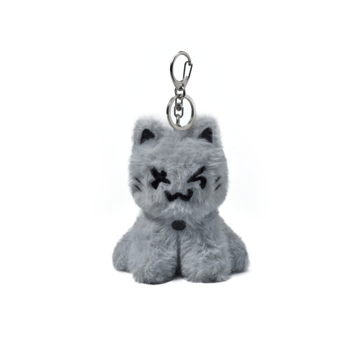 TRY WITH US Plush Keyring (Cat)