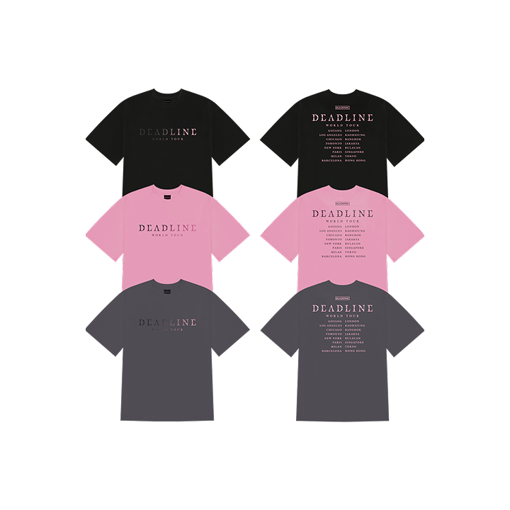 BLACKPINK ゴヤンコン HEAT REACTIVE T-SHIRT L BLACKPINK | [DEADLINETOUR] BLACKPINK HEAT REACTIVE T-SHIRT