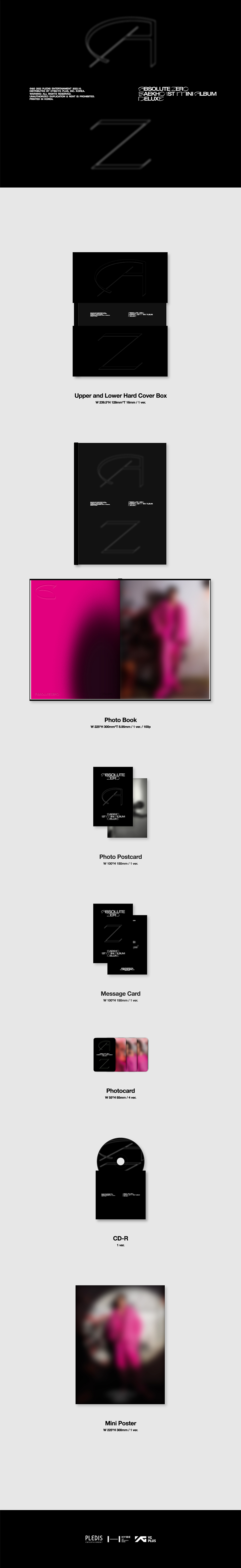 1st Mini Album <Absolute Zero> Deluxe ver. 0 detail