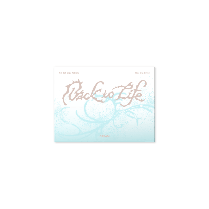 KR 1st Mini Album 'Back to Life' Photocard Box (Mini CD-R ver.)