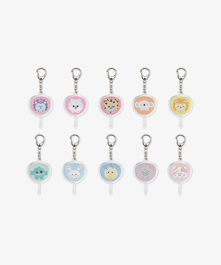 [FUNNYTREASURE] TREASURE MINI ACRYLIC FAN KEYRING