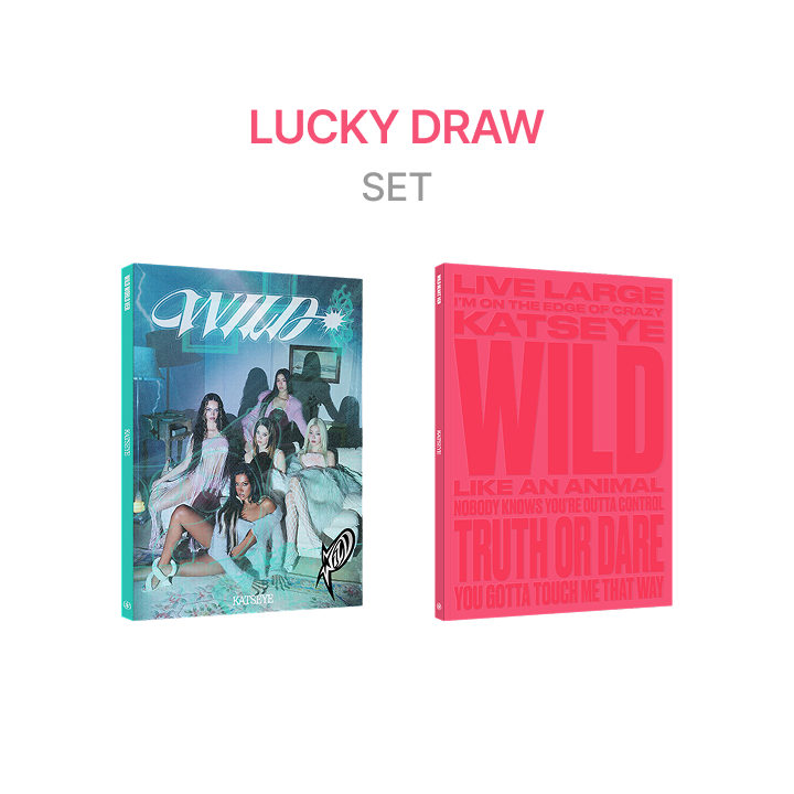 KATSEYE WILD 韓国 weverse ラキドロ トレカ セット コンプ KATSEYE | [LUCKY DRAW] 'WILD' (Set)