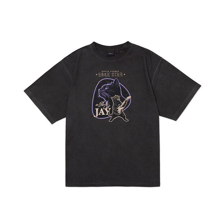 [JAY] JAY'S FAMILY T-SHIRT (BLACK)